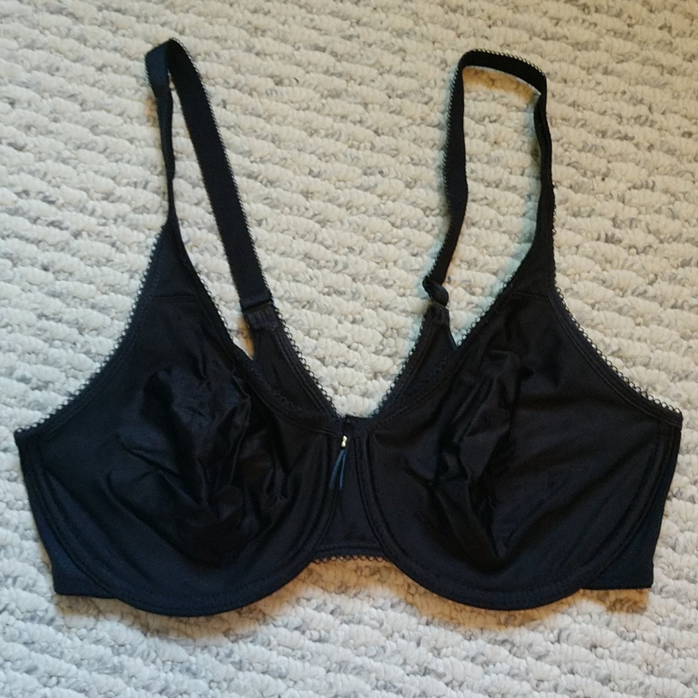 Wacoal Basic Beauty Unlined Bra 36D Black